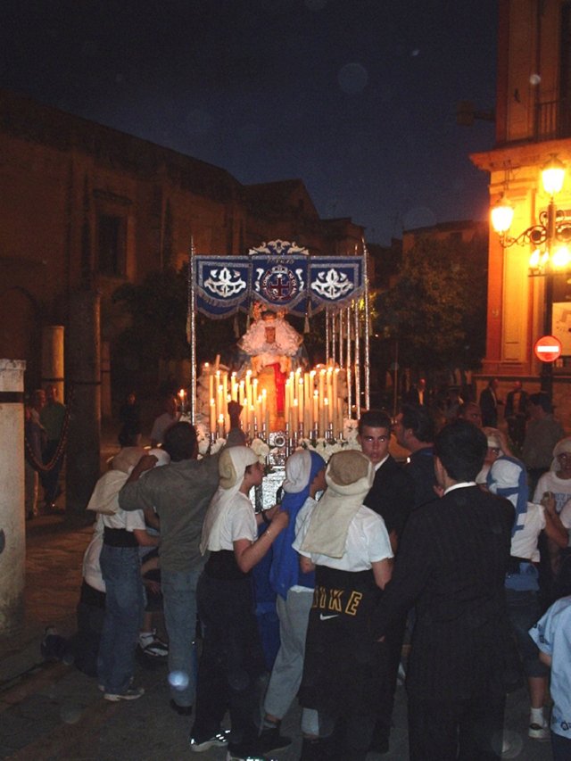 P5210080  Virgen del Populo - Cruz de mayo - Sevilla